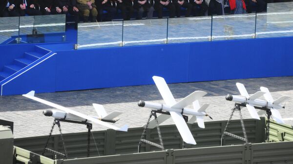 БПЛА Ланцет на Параде Победы в Москве - Sputnik Литва