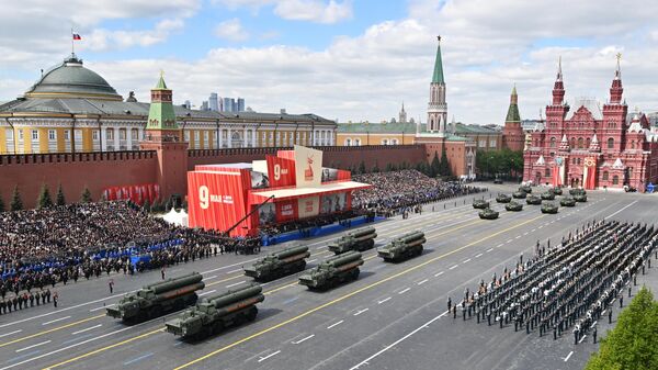 Военный парад, посвященный 80-летию Победы в Великой Отечественной войне - Sputnik Литва
