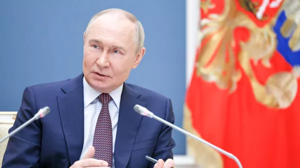 Президент России Владимир Путин  - Sputnik Литва