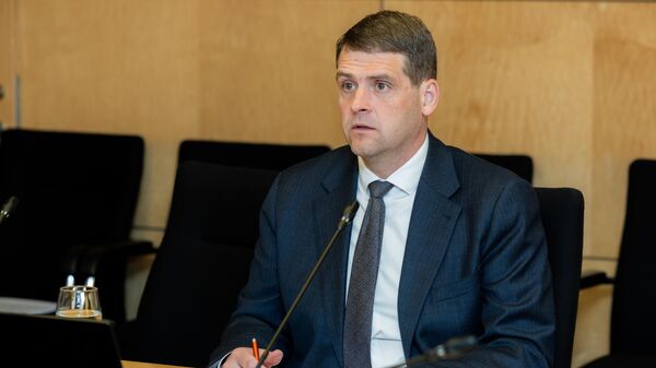 Лидер партии Заря Нямунаса Ремигиюс Жемайтайтис - Sputnik Литва