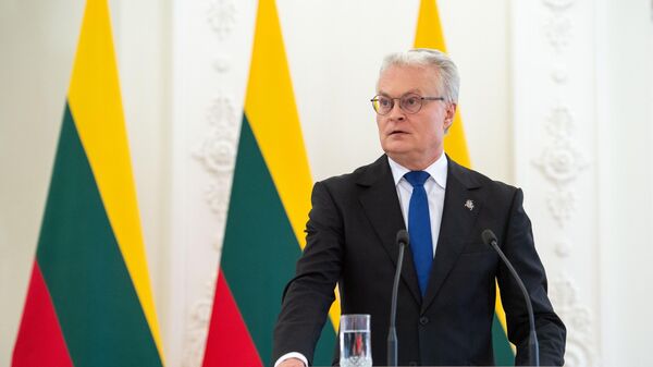 Президент Литвы Гитанас Науседа - Sputnik Литва