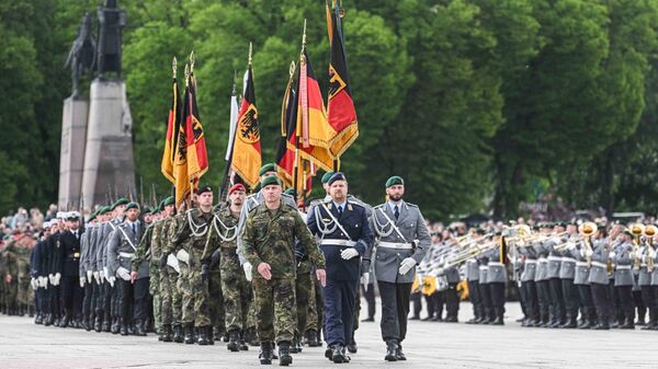 Военнослужащие немецких войск в Литве - Sputnik Литва