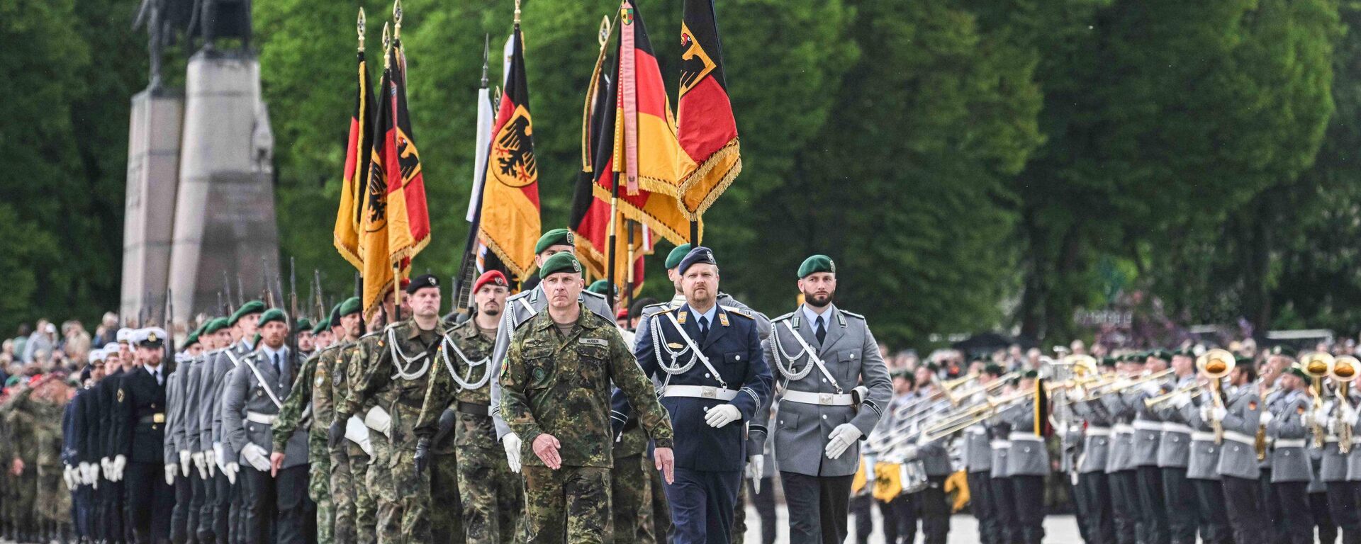 Военнослужащие немецких войск в Литве Военнослужащие немецких войск в Литве - Sputnik Литва, 1920, 18.08.2025