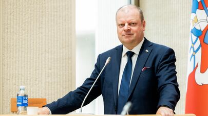 Спикер Сейма Литвы Саулюс Сквернялис