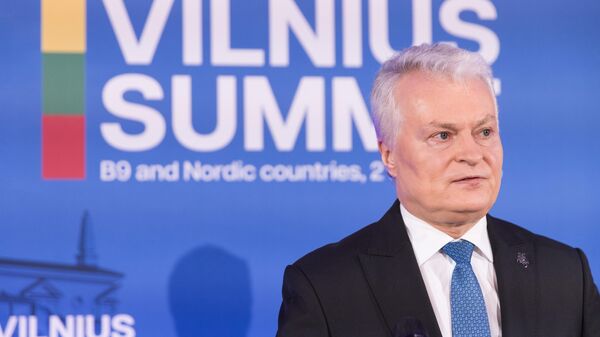 Президент Литвы Гитанас Науседа - Sputnik Литва