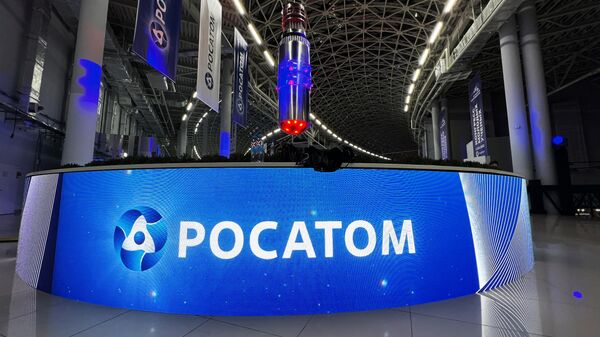 Стенд Росатома, архивное фото - Sputnik Литва