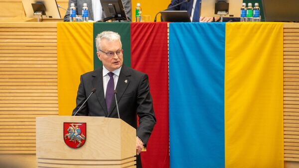 Президент Литвы Гитанас Науседа - Sputnik Литва