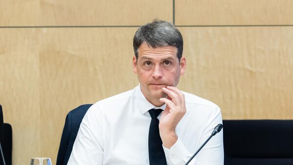 Лидер партии Заря Нямунаса Ремигиюс Жемайтайтис, архивное фото - Sputnik Литва