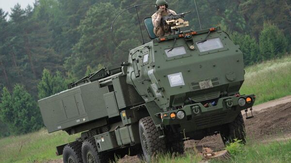 РСЗО HIMARS на учениях в Литве, архивное фото - Sputnik Литва
