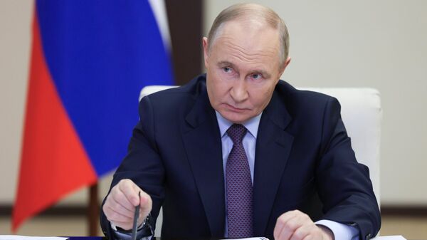 Президент России Владимир Путин  - Sputnik Литва