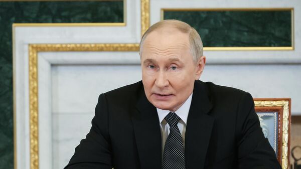 Президент России Владимир Путин  - Sputnik Литва