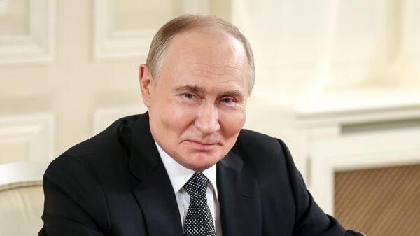 Президент РФ Владимир Путин - Sputnik Литва