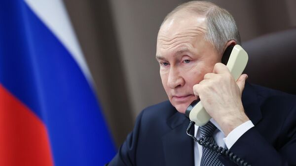 Президент Владимир Путин, архивное фото - Sputnik Литва