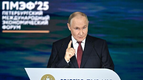 Президент РФ Владимир Путин  - Sputnik Литва