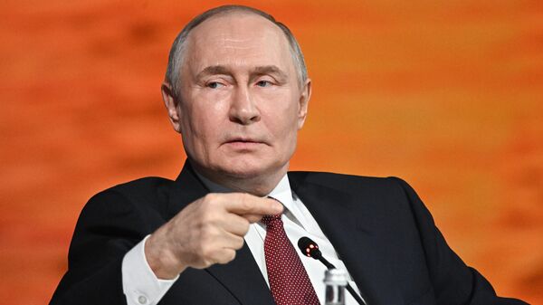 Президент России Владимир Путин - Sputnik Литва