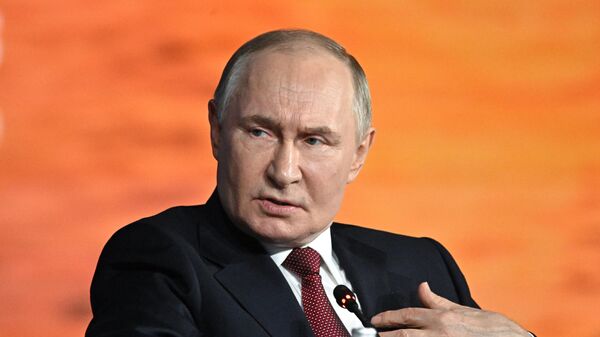  Президент РФ Владимир Путин  - Sputnik Литва