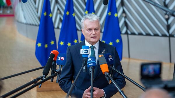 Президент Литвы Гитанас Науседа - Sputnik Литва