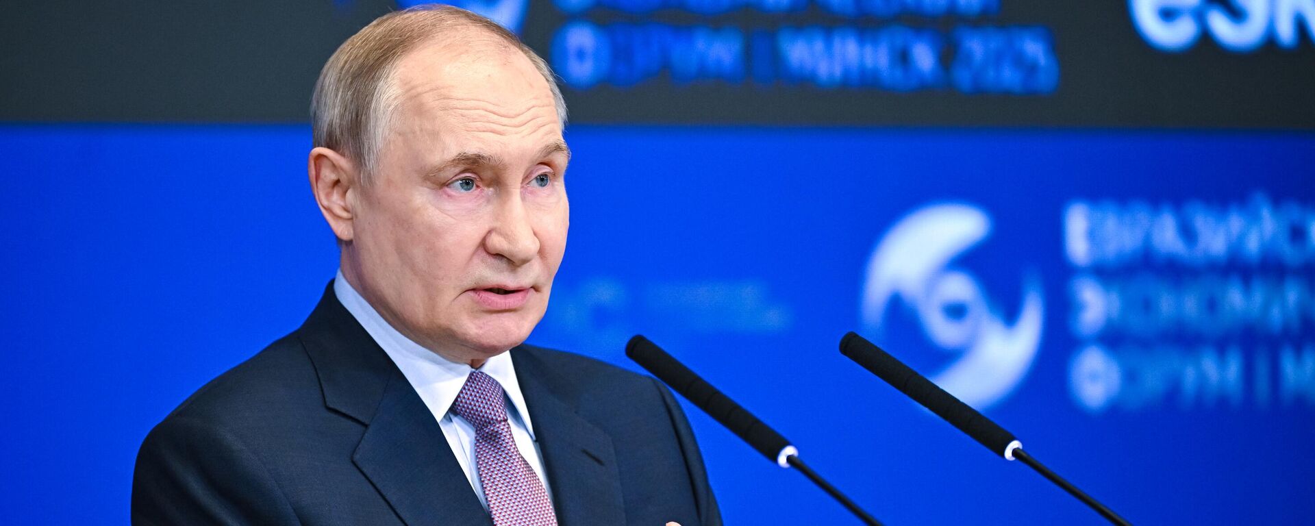 Президент России Владимир Путин - Sputnik Литва, 1920, 27.06.2025