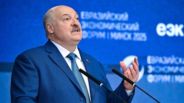 Президент Белоруссии Александр Лукашенко - Sputnik Литва