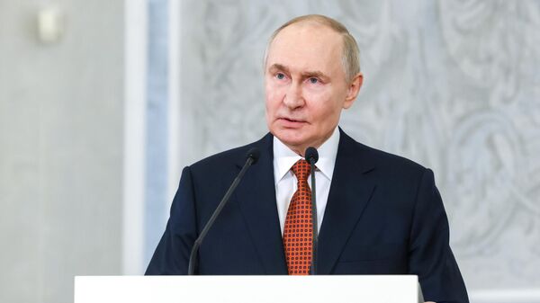 Президент России Владимир Путин, архивное фото - Sputnik Литва