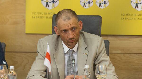 Муж экс-кандидата в президенты Белоруссии Сергей Тихановский, архивное фото - Sputnik Литва
