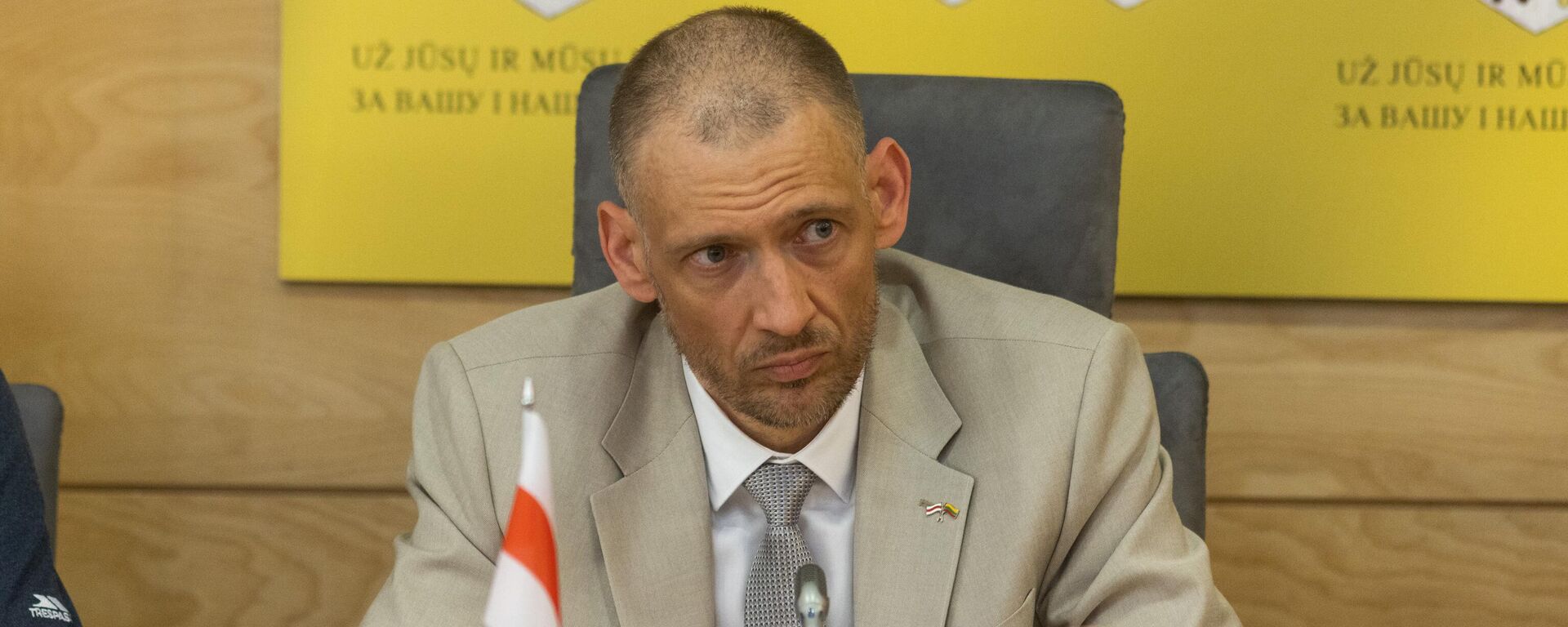 Муж экс-кандидата в президенты Белоруссии Сергей Тихановский, архивное фото - Sputnik Литва, 1920, 25.07.2025
