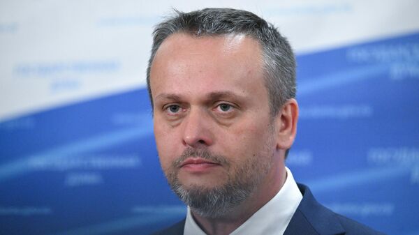 Министр транспорта РФ Андрей Никитин - Sputnik Литва