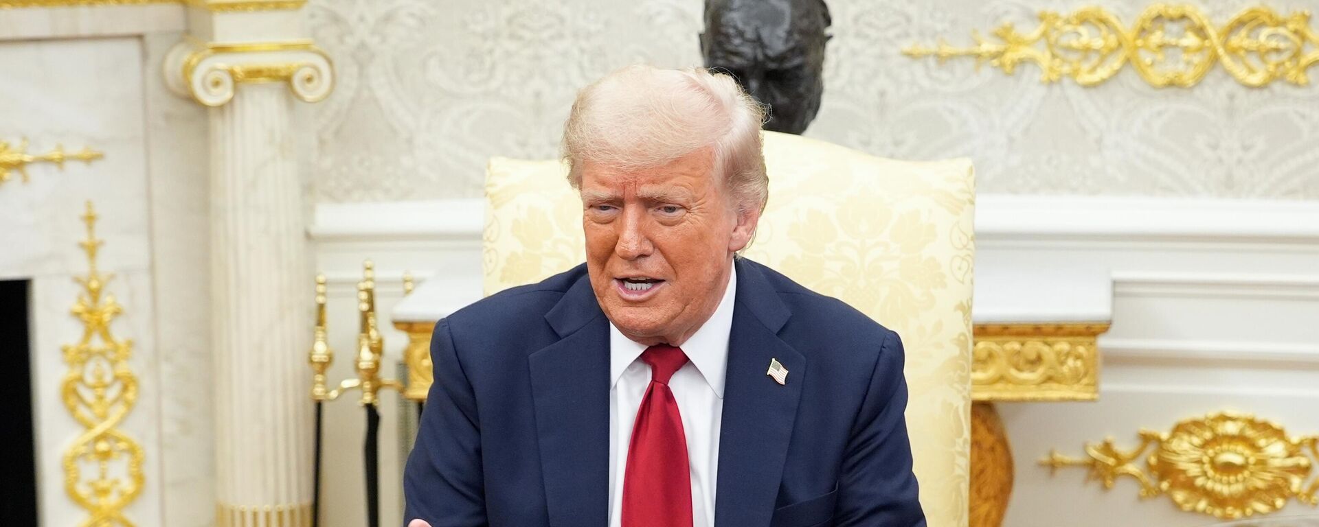 Президент США Дональд Трамп - Sputnik Литва, 1920, 15.07.2025