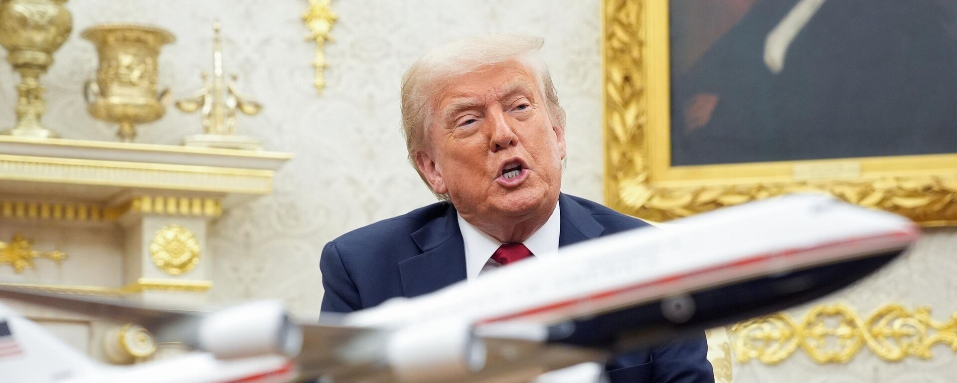 Президент США Дональд Трамп - Sputnik Литва, 1920, 15.08.2025