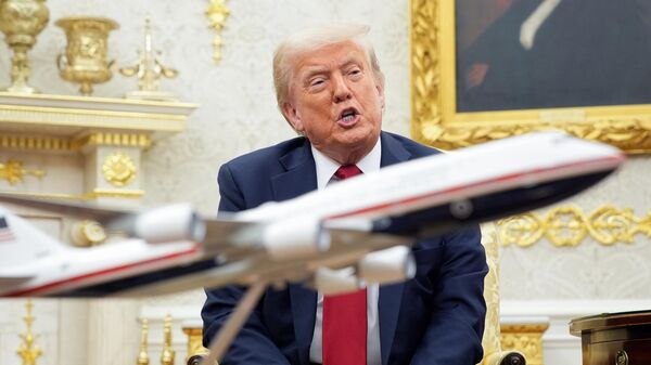 Президент США Дональд Трамп - Sputnik Литва