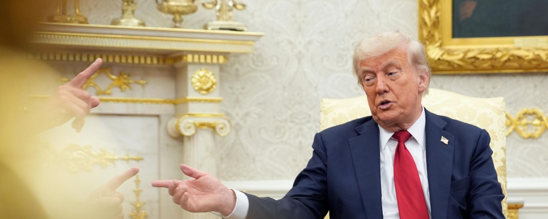 Президент США Дональд Трамп - Sputnik Литва, 1920, 15.07.2025