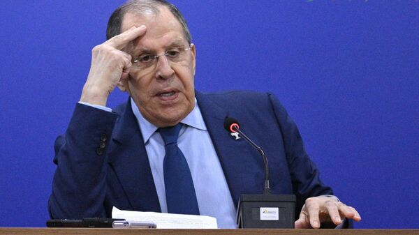 Министр иностранных дел РФ Сергей Лавров  - Sputnik Литва