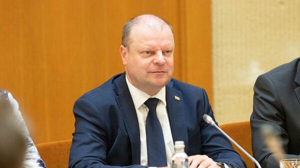 Спикер Сейма Литвы Саулюс Сквернялис, архивное фото - Sputnik Литва