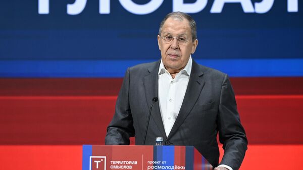 Министр иностранных дел РФ Сергей Лавров  - Sputnik Литва