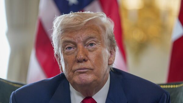 Президент США Дональд Трамп - Sputnik Литва