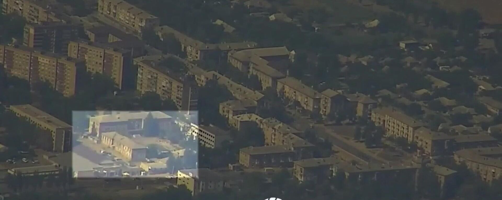 Удар Геранью-2 ВС РФ по украинскому военкомату в Дружковке - Sputnik Литва, 1920, 06.08.2025