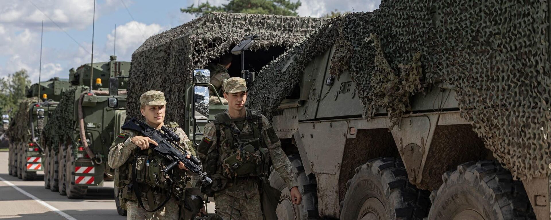 Военнослужащие армии Литвы - Sputnik Литва, 1920, 14.08.2025