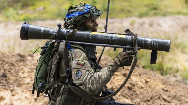 Военнослужащий армии Литвы - Sputnik Литва