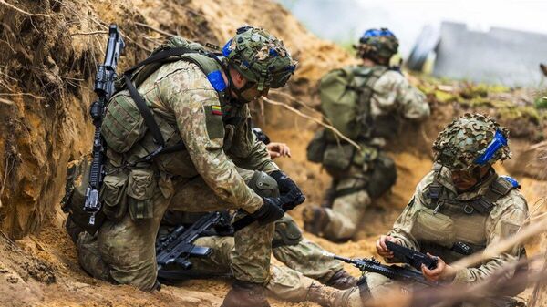 Военнослужащие армии Литвы - Sputnik Литва