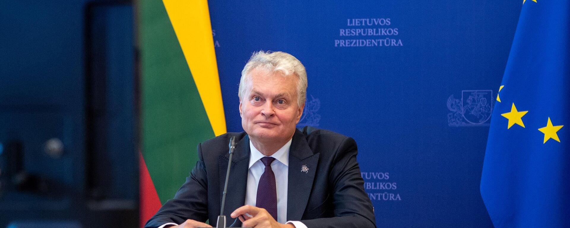 Президент Литвы Гитанас Науседа, архивное фото - Sputnik Литва, 1920, 16.08.2025