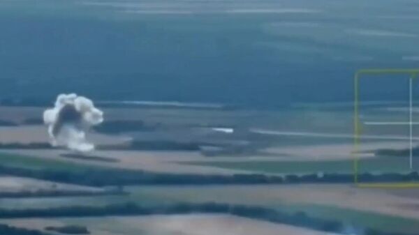 Кадры боев за освобождение Александрограда в ДНР - Sputnik Литва