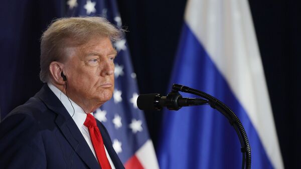 Президент США Дональд Трамп - Sputnik Литва