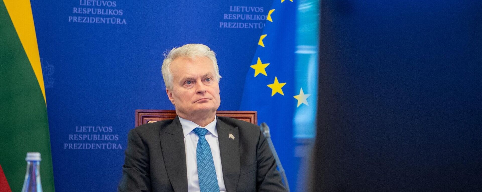 Президент Литвы Гитанас Науседа - Sputnik Литва, 1920, 19.08.2025