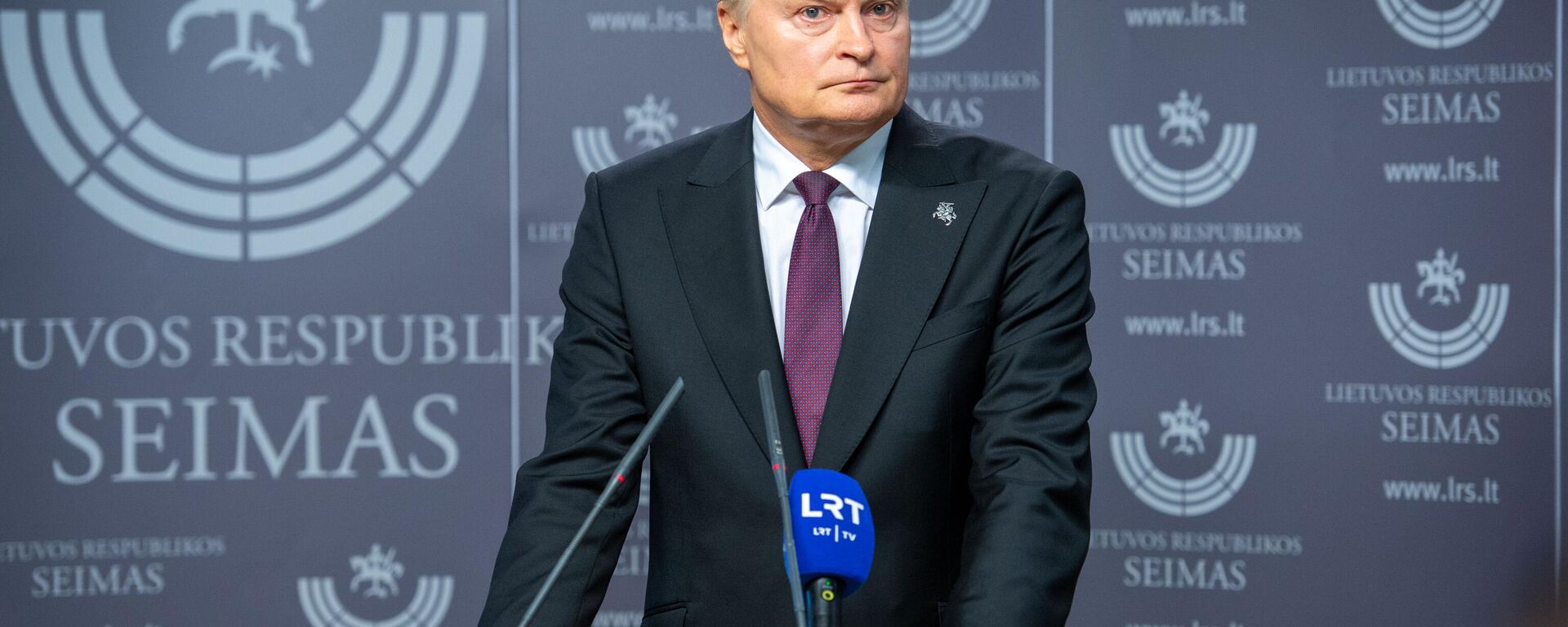 Президент Литвы Гитанас Науседа - Sputnik Литва, 1920, 03.09.2025
