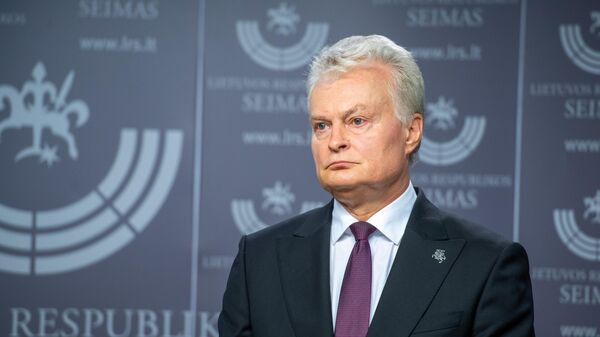 Президент Литвы Гитанас Науседа - Sputnik Литва