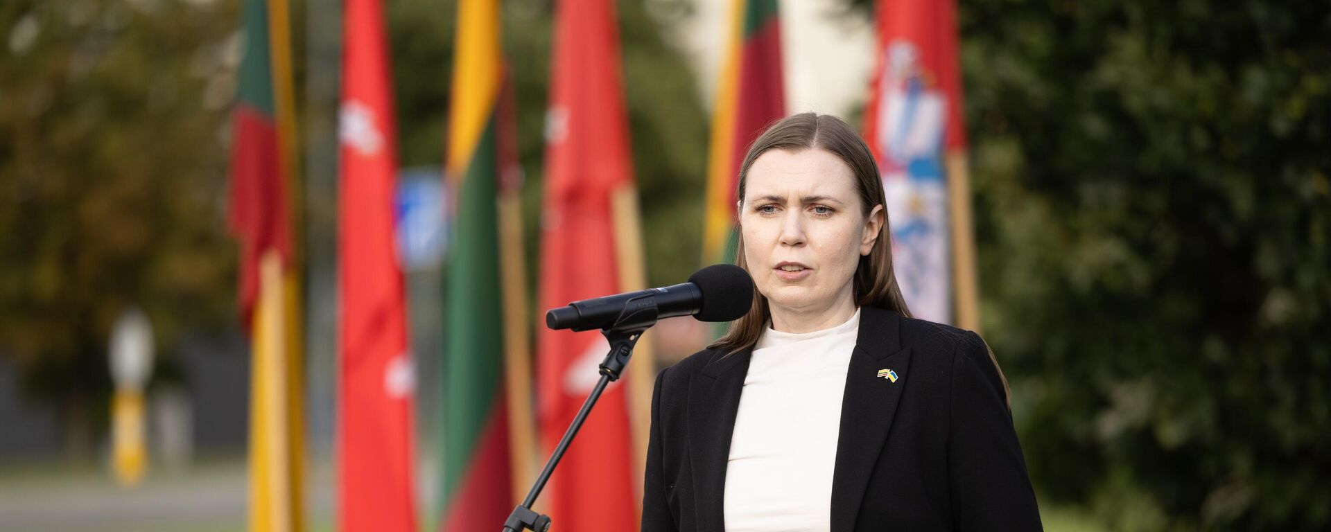 Министр обороны Литвы Довиле Шакалене - Sputnik Литва, 1920, 10.09.2025