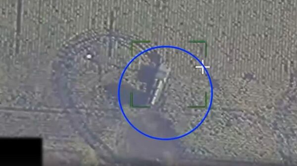 Удар ОТРК Искандер ВС РФ по ракетному комплексу Нептун ВСУ в зоне спецоперации - Sputnik Литва