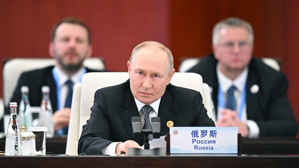Президент РФ Владимир Путин  - Sputnik Литва