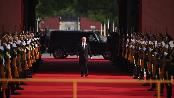 Президент России Владимир Путин - Sputnik Литва