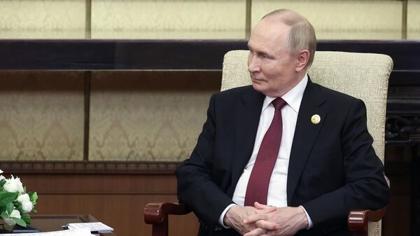 Президент РФ Владимир Путин - Sputnik Литва